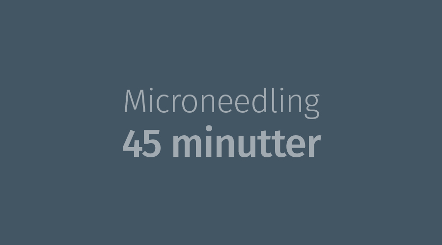 Microneedling - Louise Fuhlendorff - Kosmetisk Klinik